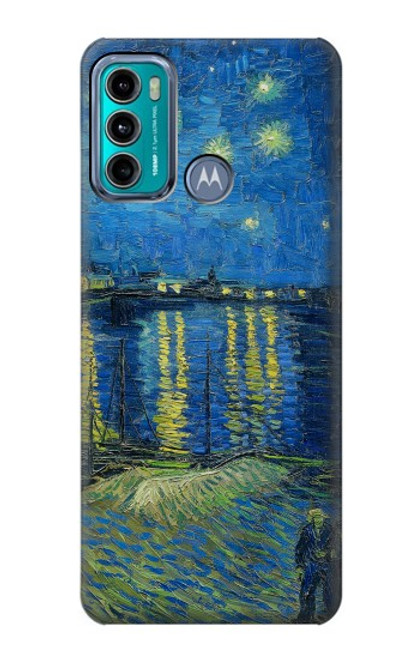 S3336 Van Gogh Starry Night Over the Rhone Case For Motorola Moto G60, G40 Fusion