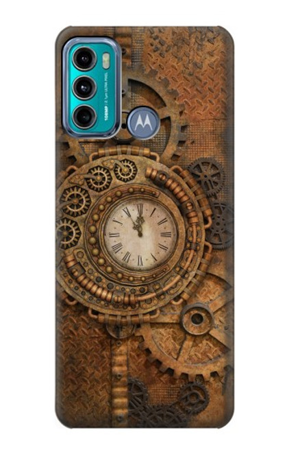 S3401 Clock Gear Steampunk Case For Motorola Moto G60, G40 Fusion