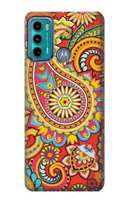 S3402 Floral Paisley Pattern Seamless Case For Motorola Moto G60, G40 Fusion