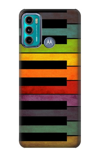 S3451 Colorful Piano Case For Motorola Moto G60, G40 Fusion