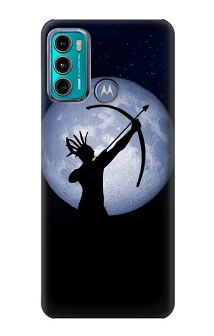 S3489 Indian Hunter Moon Case For Motorola Moto G60, G40 Fusion