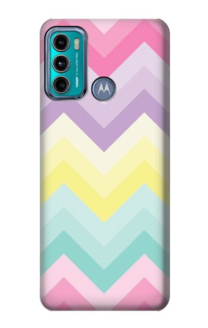 S3514 Rainbow Zigzag Case For Motorola Moto G60, G40 Fusion