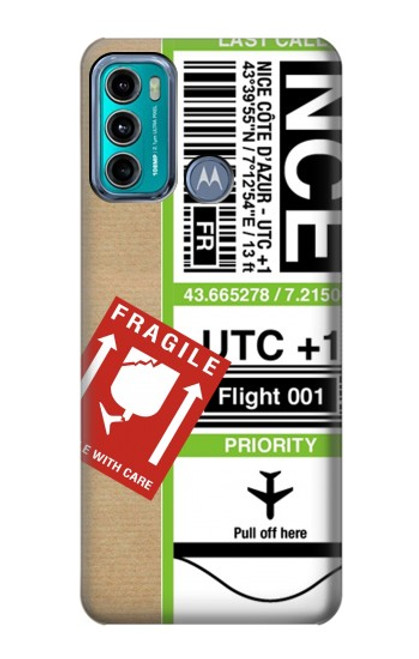 S3543 Luggage Tag Art Case For Motorola Moto G60, G40 Fusion