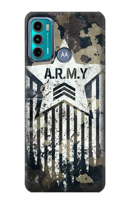 S3666 Army Camo Camouflage Case For Motorola Moto G60, G40 Fusion