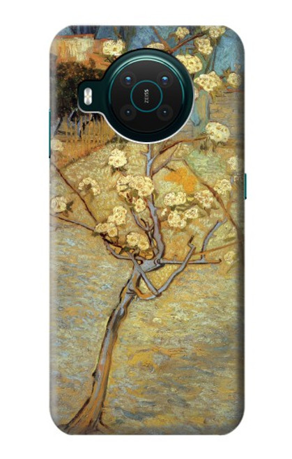 S1978 Van Gogh Letter Pear Tree Blossom Case For Nokia X10