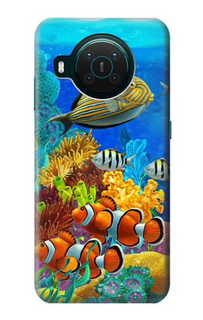 S2568 Sea Seabed Fish Corals Underwater Ocean Case For Nokia X10