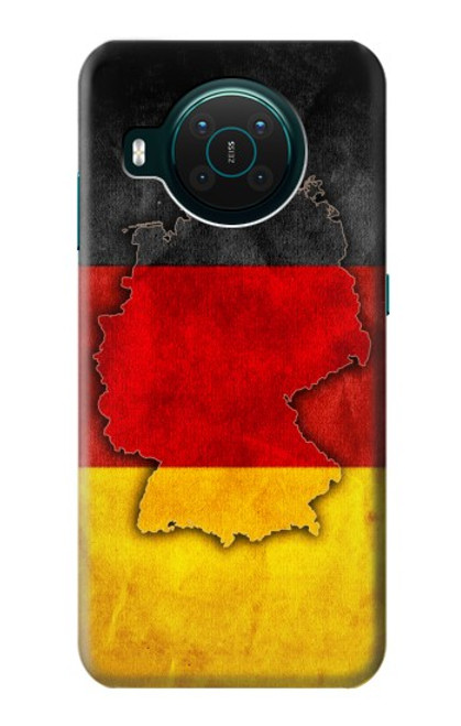 S2935 Germany Flag Map Case For Nokia X10