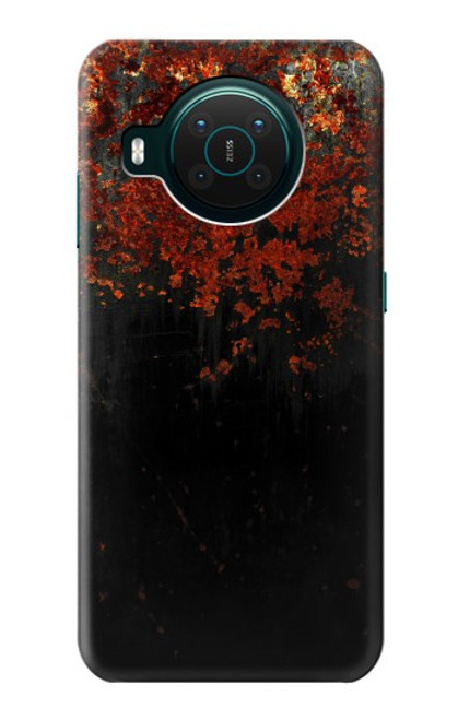 S3071 Rusted Metal Texture Graphic Case For Nokia X10