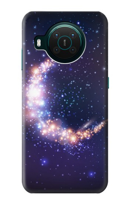 S3324 Crescent Moon Galaxy Case For Nokia X10