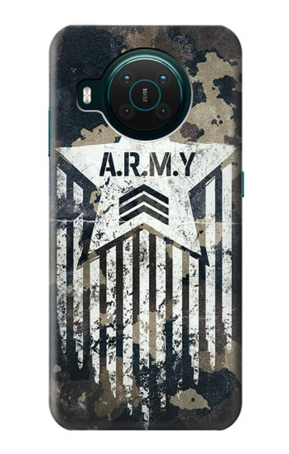 S3666 Army Camo Camouflage Case For Nokia X10