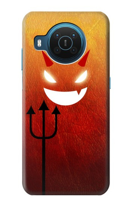 S2454 Red Cute Little Devil Cartoon Case For Nokia X20