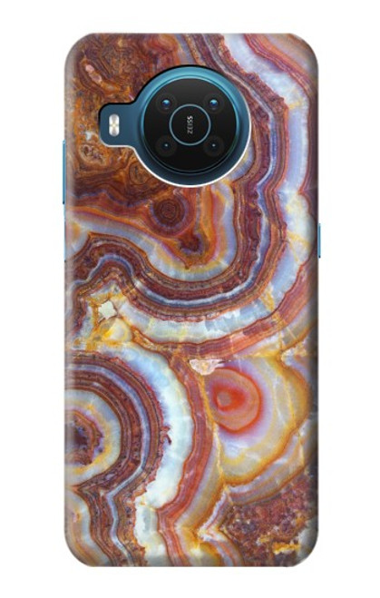 S3034 Colored Marble Texture Printed Case For Nokia X20
