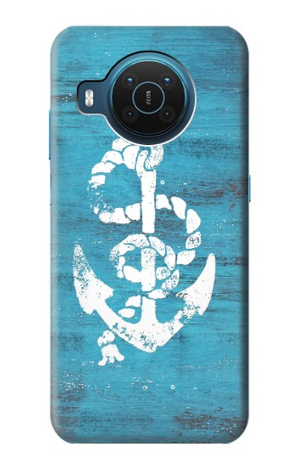 S3053 Marine Anchor Blue Case For Nokia X20