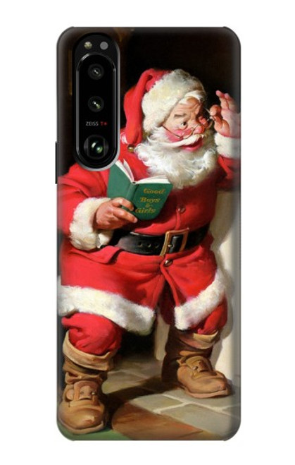 S1417 Santa Claus Merry Xmas Case For Sony Xperia 5 III