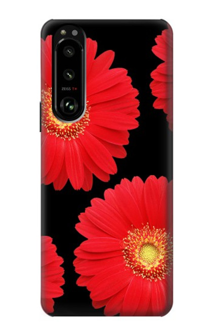 S2478 Red Daisy flower Case For Sony Xperia 5 III