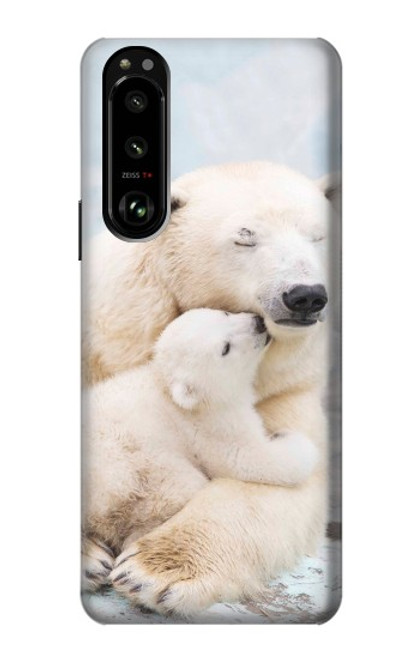 S3373 Polar Bear Hug Family Case For Sony Xperia 5 III