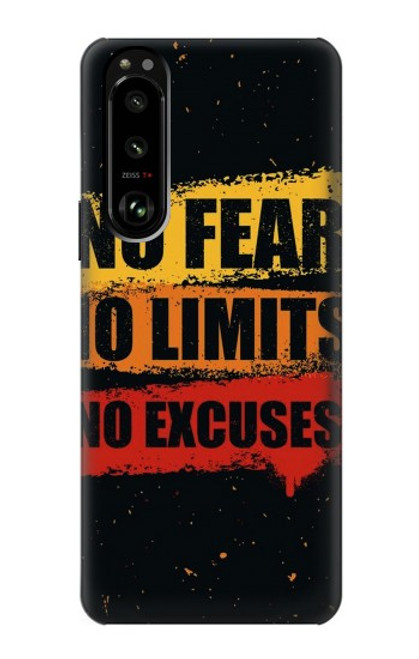 S3492 No Fear Limits Excuses Case For Sony Xperia 5 III