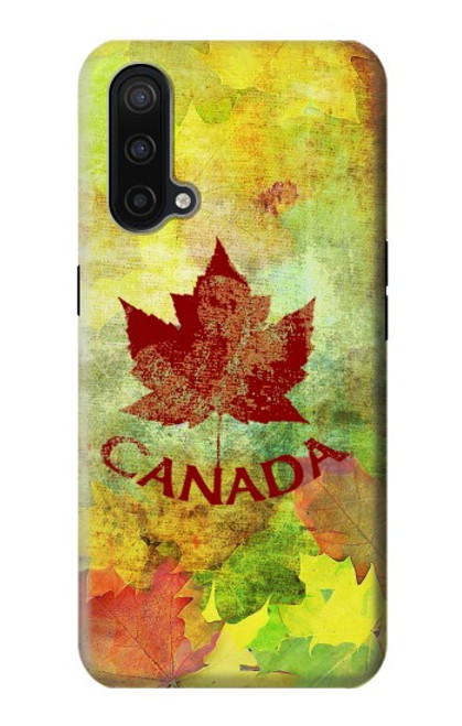 S2523 Canada Autumn Maple Leaf Case For OnePlus Nord CE 5G