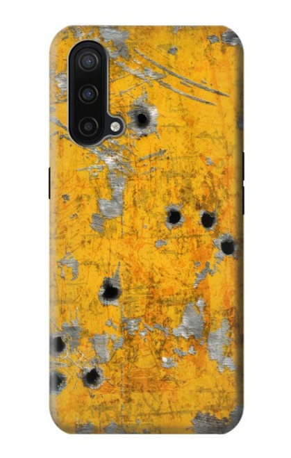 S3528 Bullet Rusting Yellow Metal Case For OnePlus Nord CE 5G