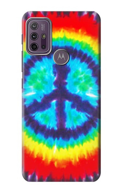 S1870 Tie Dye Peace Case For Motorola Moto G10 Power