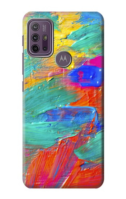 S2942 Brush Stroke Painting Case For Motorola Moto G10 Power