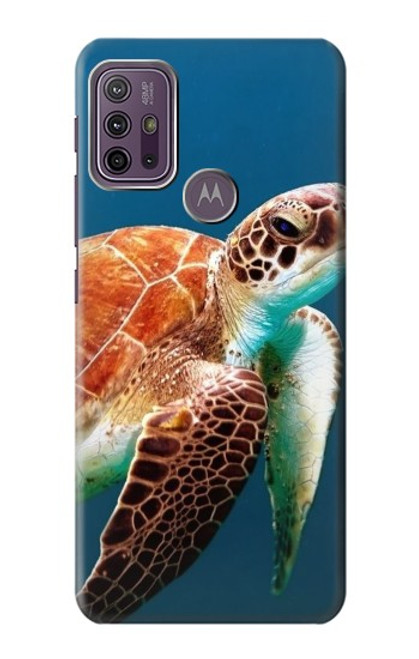 S3497 Green Sea Turtle Case For Motorola Moto G10 Power