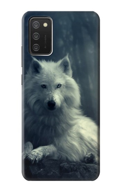 S1516 White Wolf Case For Samsung Galaxy A03S