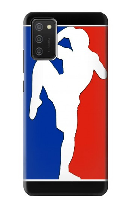S2278 Muay Thai Kickboxing MMA Martial Art White Case For Samsung Galaxy A03S