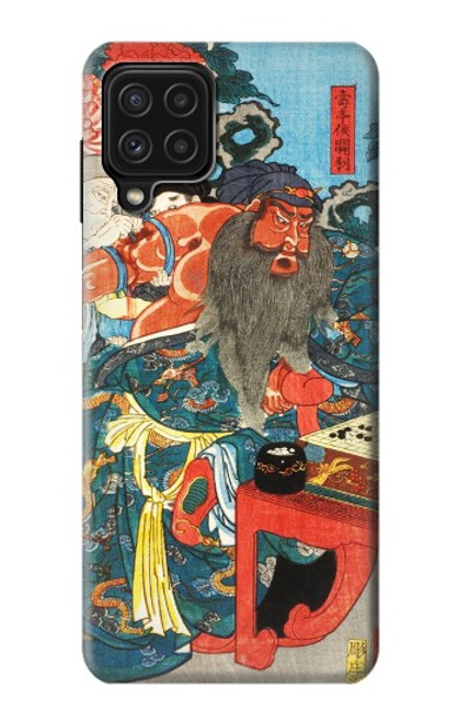 S1826 Utagawa Kuniyoshi Guan Yu Case For Samsung Galaxy A22 4G