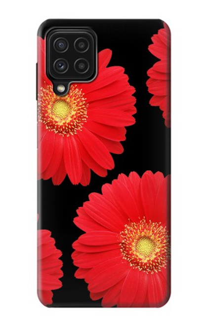 S2478 Red Daisy flower Case For Samsung Galaxy A22 4G