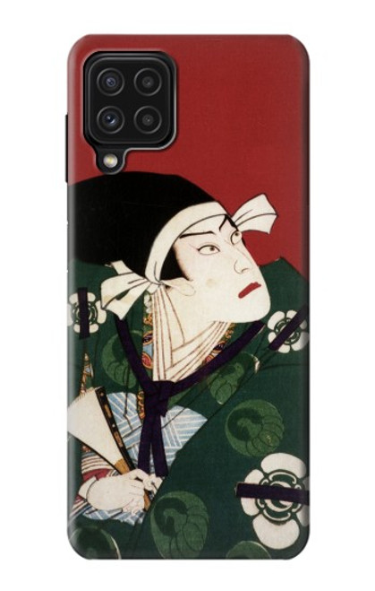 S2498 Japan Art Toyohara Kunichika Case For Samsung Galaxy A22 4G