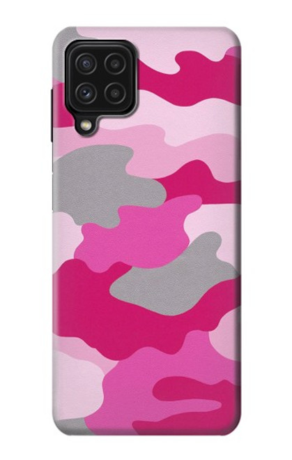 S2525 Pink Camo Camouflage Case For Samsung Galaxy A22 4G