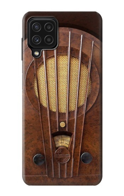 S2655 Vintage Bakelite Deco Radio Case For Samsung Galaxy A22 4G