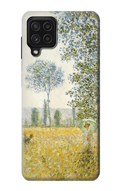 S2682 Claude Monet Fields In Spring Case For Samsung Galaxy A22 4G