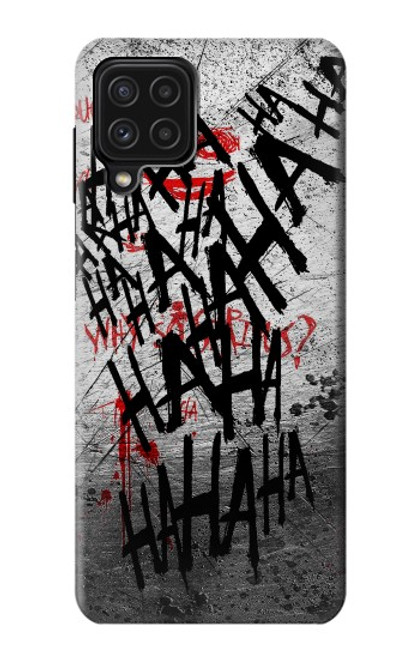 S3073 Joker Hahaha Blood Splash Case For Samsung Galaxy A22 4G