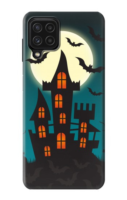 S3268 Halloween Festival Castle Case For Samsung Galaxy A22 4G