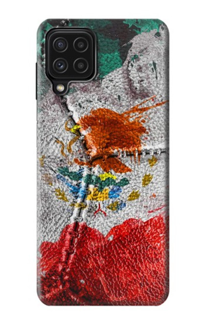 S3314 Mexico Flag Vinatage Football Graphic Case For Samsung Galaxy A22 4G