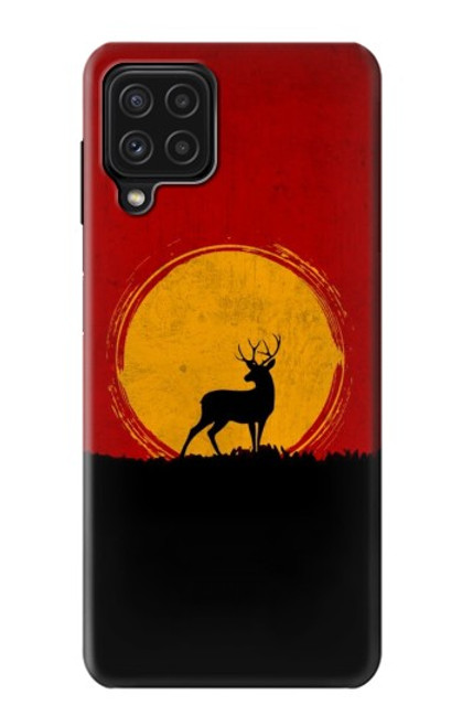S3513 Deer Sunset Case For Samsung Galaxy A22 4G