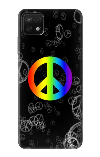 S2356 Peace Sign Case For Samsung Galaxy A22 5G