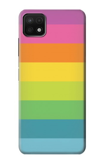 S2363 Rainbow Pattern Case For Samsung Galaxy A22 5G