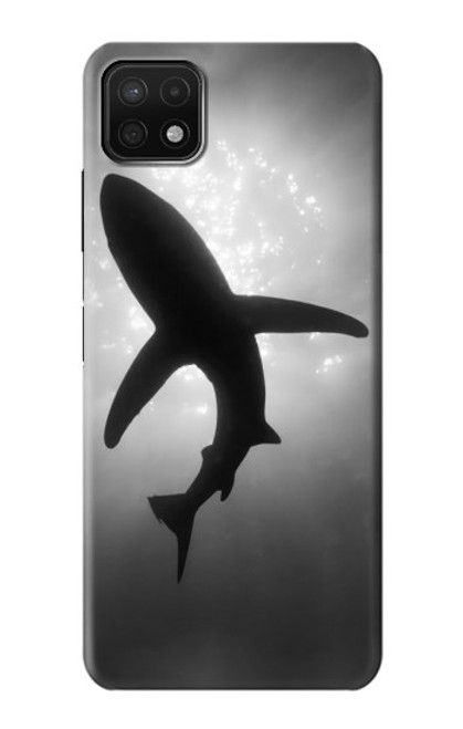 S2367 Shark Monochrome Case For Samsung Galaxy A22 5G