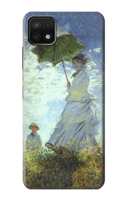 S2415 Claude Monet Woman with a Parasol Case For Samsung Galaxy A22 5G