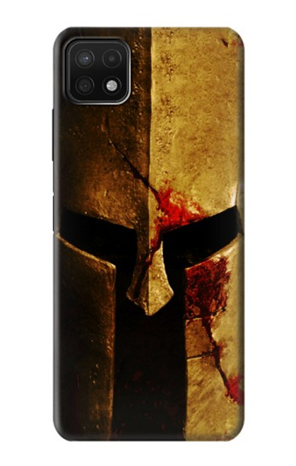 S2439 Warrior Spartan Helmet Case For Samsung Galaxy A22 5G