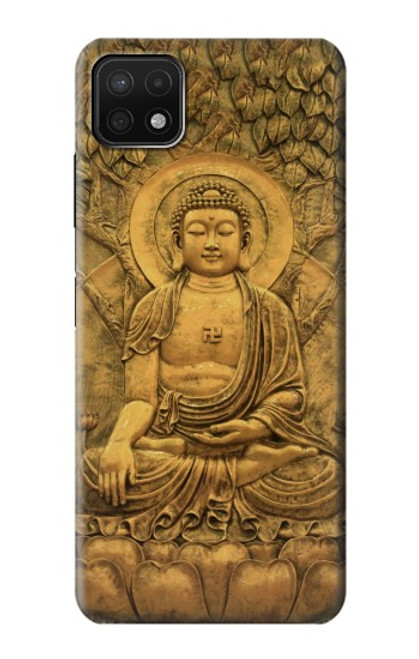 S2452 Buddha Bas Relief Art Graphic Printed Case For Samsung Galaxy A22 5G