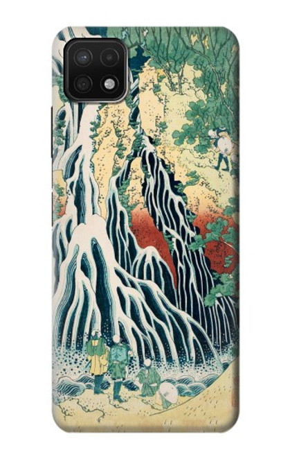 S2491 Hokusai Kirifuri Waterfall at Kurokami Case For Samsung Galaxy A22 5G