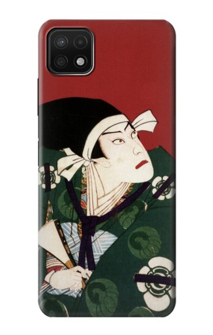 S2498 Japan Art Toyohara Kunichika Case For Samsung Galaxy A22 5G