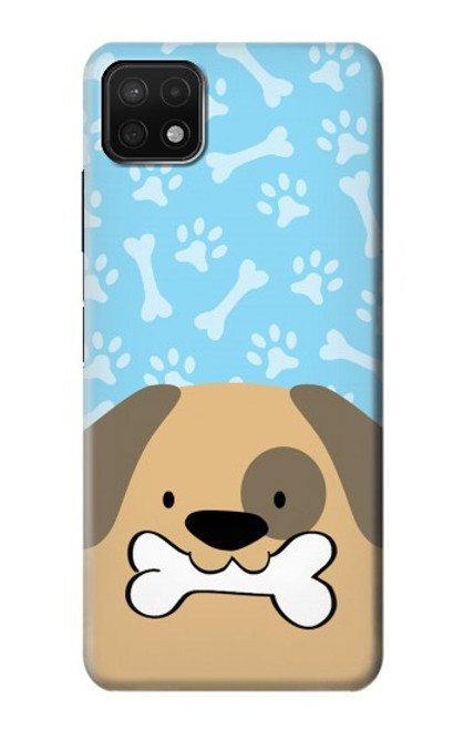 S2669 Cute Dog Paws Bones Cartoon Case For Samsung Galaxy A22 5G