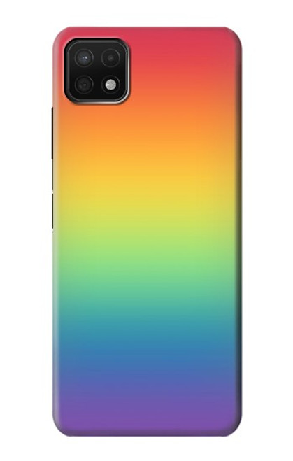 S3698 LGBT Gradient Pride Flag Case For Samsung Galaxy A22 5G