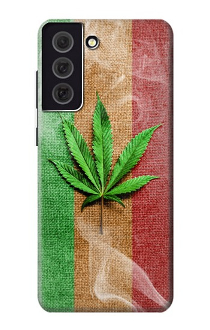 S2109 Marijuana Rasta Flag Case For Samsung Galaxy S21 FE 5G