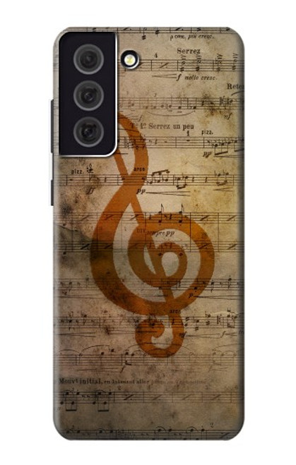 S2368 Sheet Music Notes Case For Samsung Galaxy S21 FE 5G